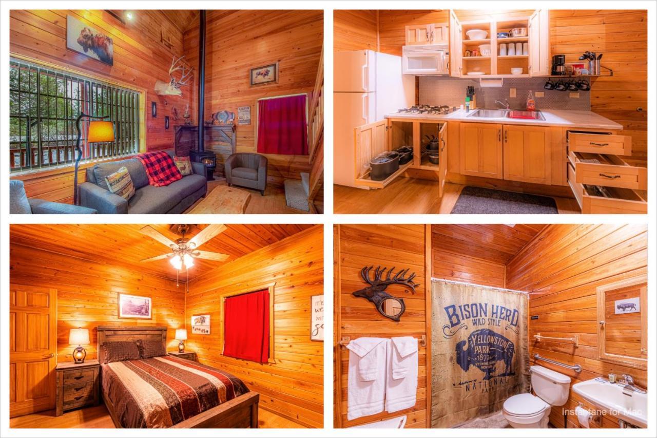 Cabin #4 The Wolves Den - Pet Friendly- Sleeps 6 - Playground & Game Room Пейсън Екстериор снимка